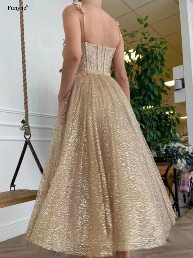 Aangepaste glinsterende sterren lovertjes homecoming jurken 2025, charmante korte galajurk, enkellange a-lijn feestjurk