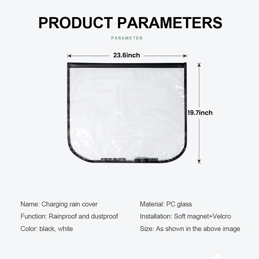 Capa para porta de carregador de veículo elétrico, à prova de chuva, à prova de poeira, proteção externa, presente novo para carro, acessórios para carro ev, presente bônus