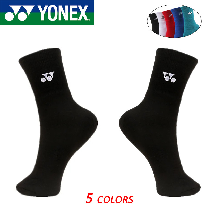 1/5 пар мужских и женских носков YONEX, баскетбольные спортивные велосипедные футбольные носки, влагоотводящие носки для бега, фитнеса, бадминтона