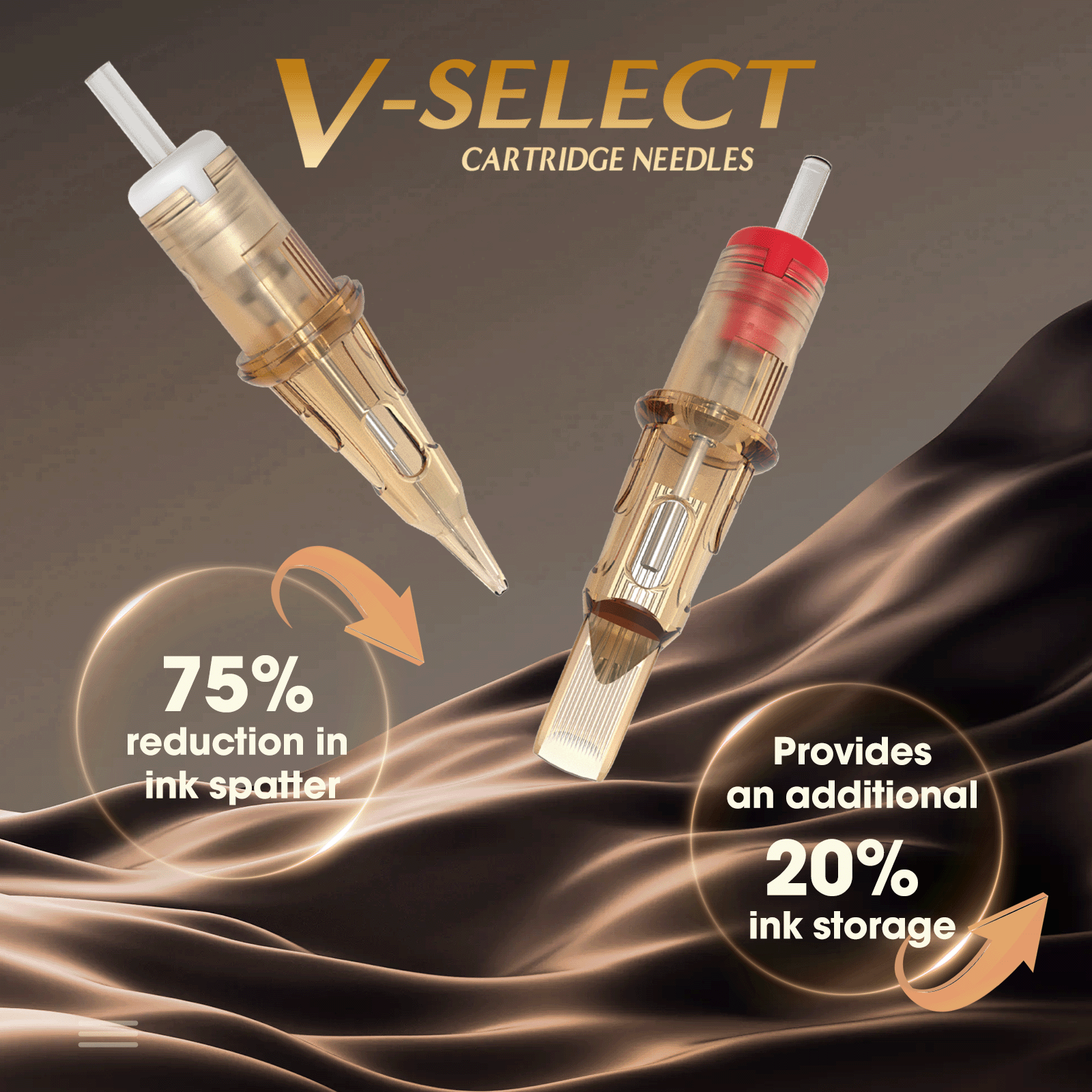 10pcs EZ V Select Cartridge Tattoo Needles Permanent Makeup RL RS RM M1 Microblading for Cartridge Tattoo Machine Pen