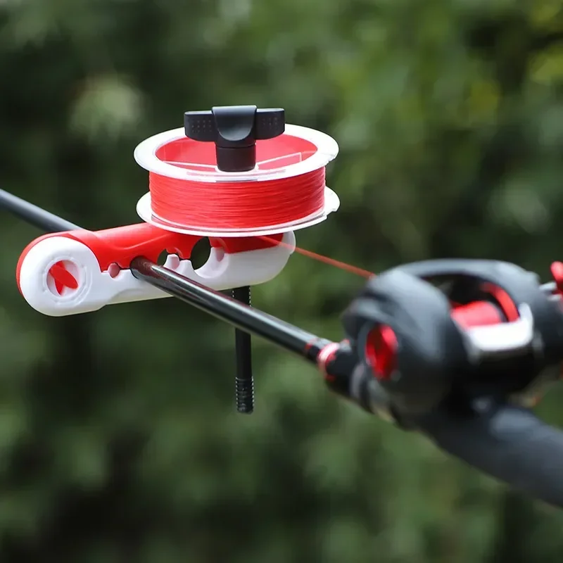 Bobinadora de línea de pesca, carrete portátil, máquina de carrete de línea, carrete giratorio, carrete de Baitcasting, equipo de pesca de carpa