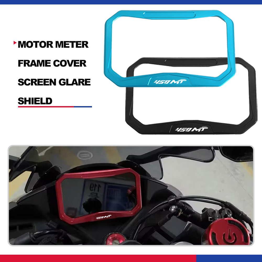 Untuk CFMOTO CF MOTO 450MT MT450 450 MT 450 CF450MT 2024 Aksesori Motor TFT Anti Maling Pelindung Layar Meter Penutup Bingkai