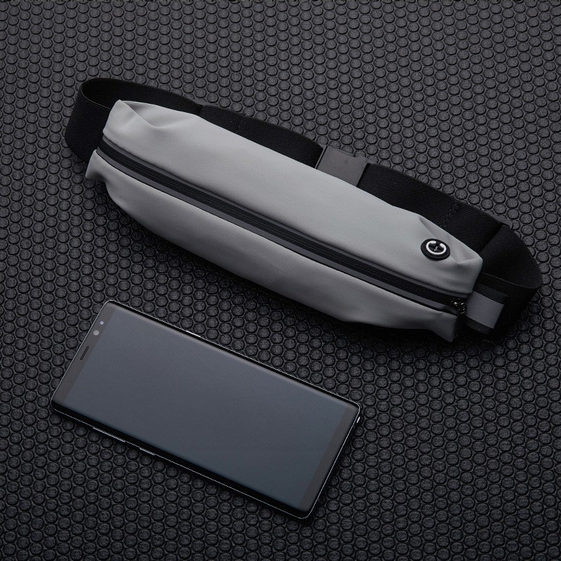 Riñonera deportiva invisible, cinturón para teléfono móvil, riñonera para correr a la moda, cinturón ultraligero impermeable