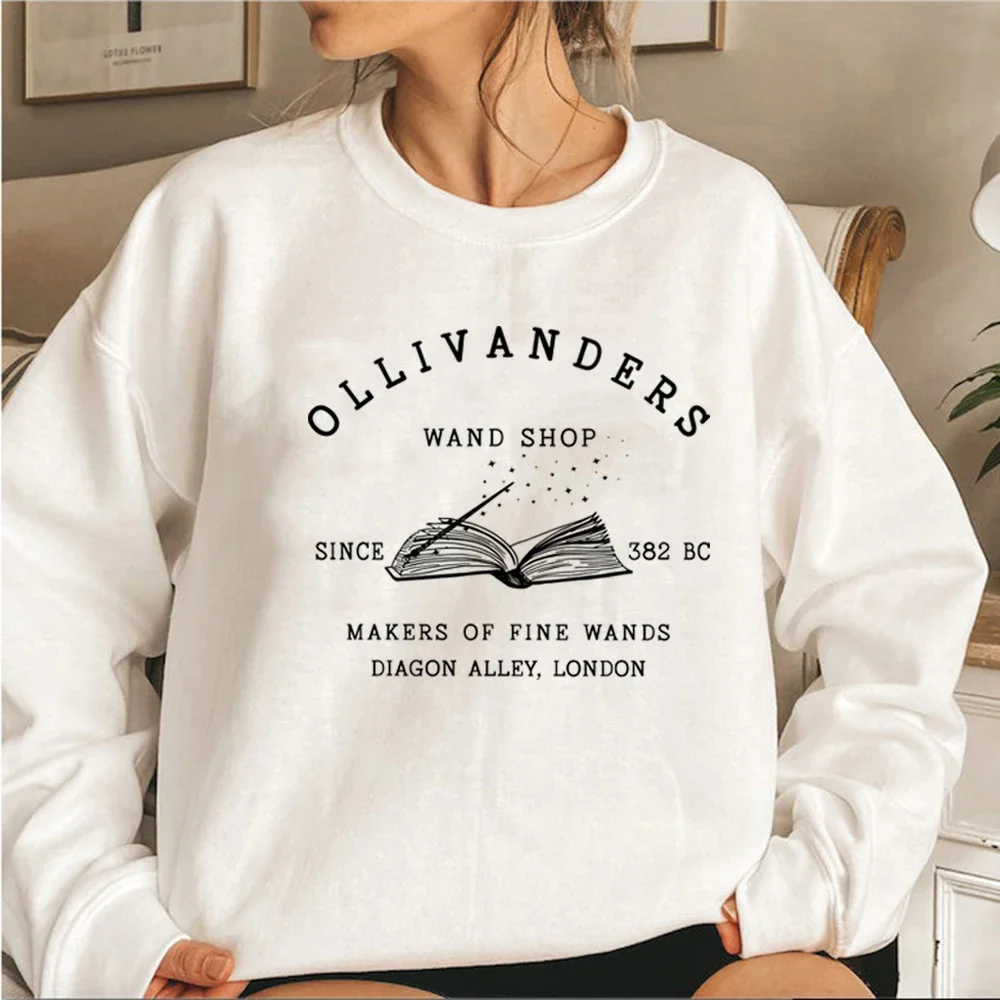 Sudadera Wizard Book Shop, suéter HP, sudaderas con capucha Magic Wizard, sudaderas de manga larga para mujer, jersey de libro Nerd, sudadera con capucha de regalo para seguidores
