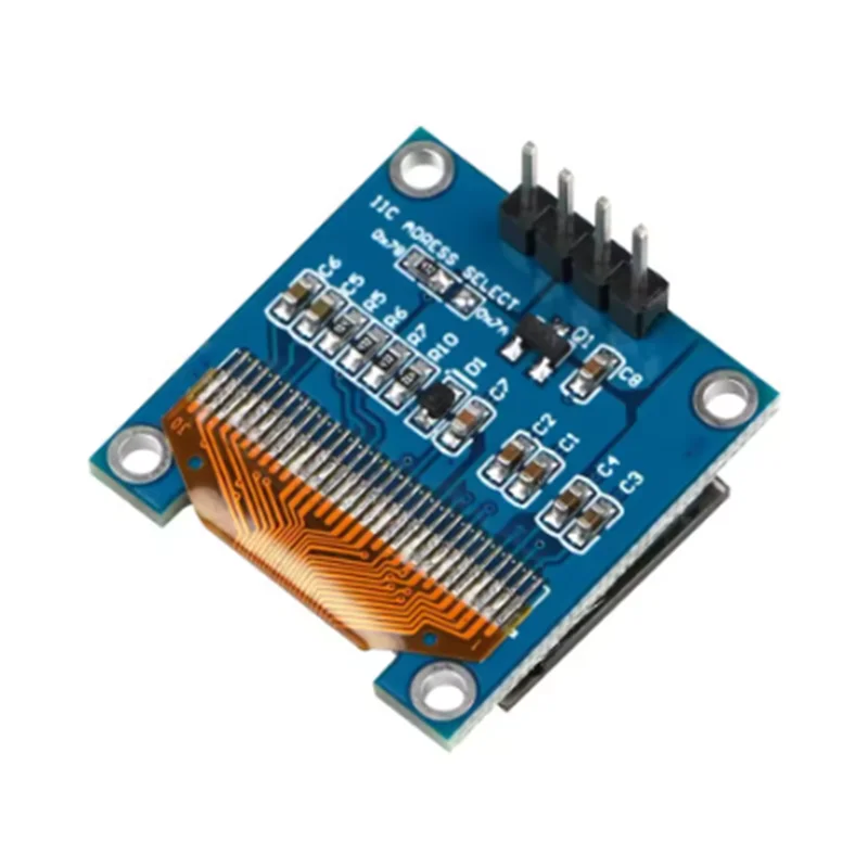 Modulo display OLED bianco seriale originale da 0,96 pollici oled IIC 128X64 I2C SSD1306 12864 scheda schermo LCD per Arduino