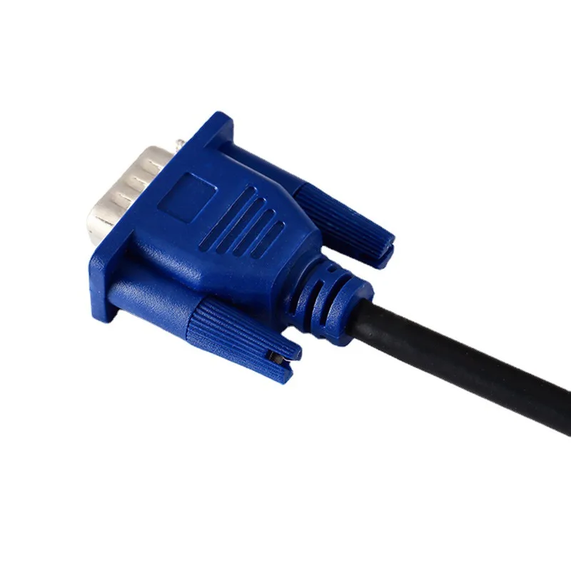 Vga 4 5 kabel männlich zu männlich high-definition computer projektor monitor video datenkabel mit magnet ring