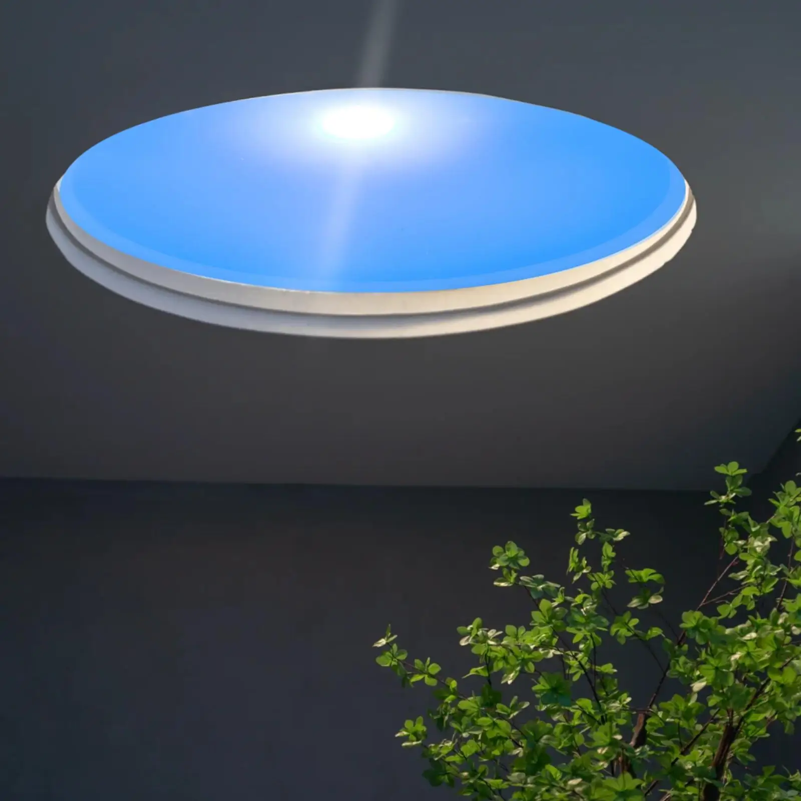 Lampu Panel Langit LED Cahaya Matahari Buatan CRI Tinggi Lampu Langit-langit Tersembunyi Lampu Langit-langit Palsu Dalam Ruangan