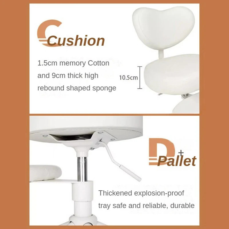 Sillas de oficina de diseño, silla cómoda con ruedas, respaldo giratorio, relajante, escritorio, muebles interiores ergonómicos