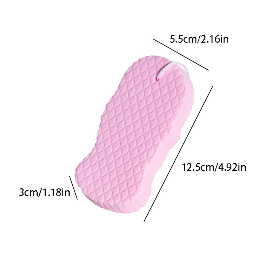 Esponja de banho macia esfoliante corporal bast wisisp escova de massagem pano de banho purificador de pele relaxar esfoliante cuidados com a pele acessórios de chuveiro