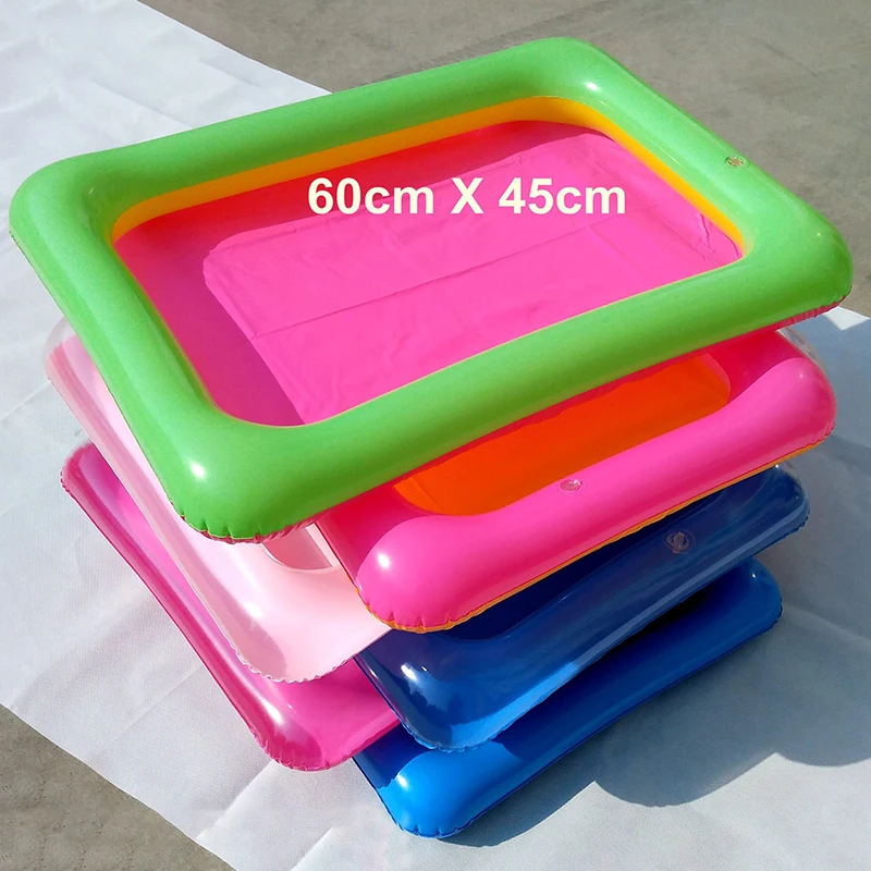 1 Máy Tính 60X45cm Trong Nhà Phép Thuật Chơi Cát Đồ Chơi Trẻ Em Sao Hỏa Không Gian Bơm Hơi Cát Khay Đựng Phụ Kiện Nhựa Di Động Bàn Kid Đảng chơi