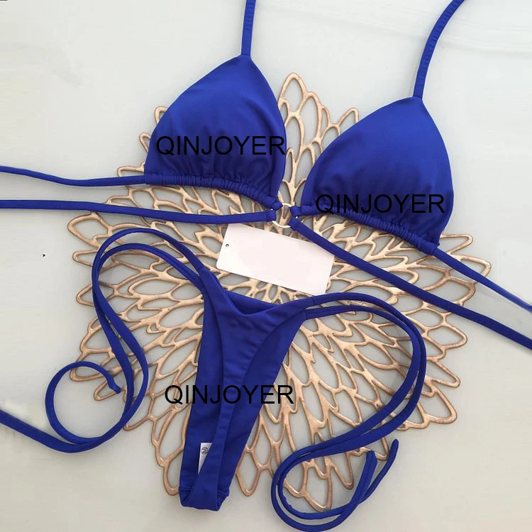 Maillots de bain femmes 2024 Sexy brésilien Bikini ensemble string taille haute maillot de bain imprimé léopard deux pièces vêtements de plage maillots de bain