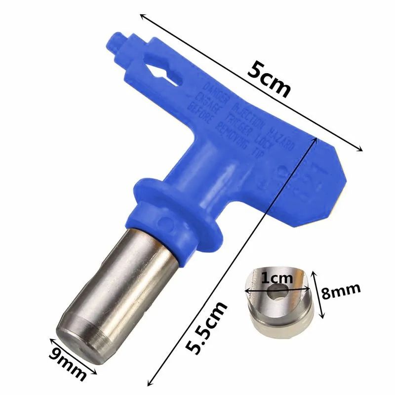 Embouts de pistolet de pulvérisation sans air, buse d'étanchéité 209 – 655, buse de pulvérisation de peinture pour aérographe, pièces de Machine de pulvérisation