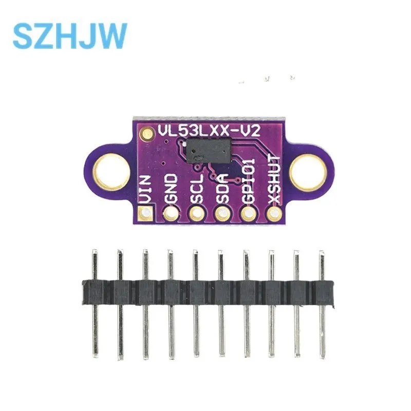 VL53L0X Thời Gian Của-Chuyến Bay (ToF) laser Dao Động Cảm Biến Đột Phá 940nm GY-VL53L0XV2 Khoảng Cách Module I2C IIC 3.3V/5V Cho Arduino
