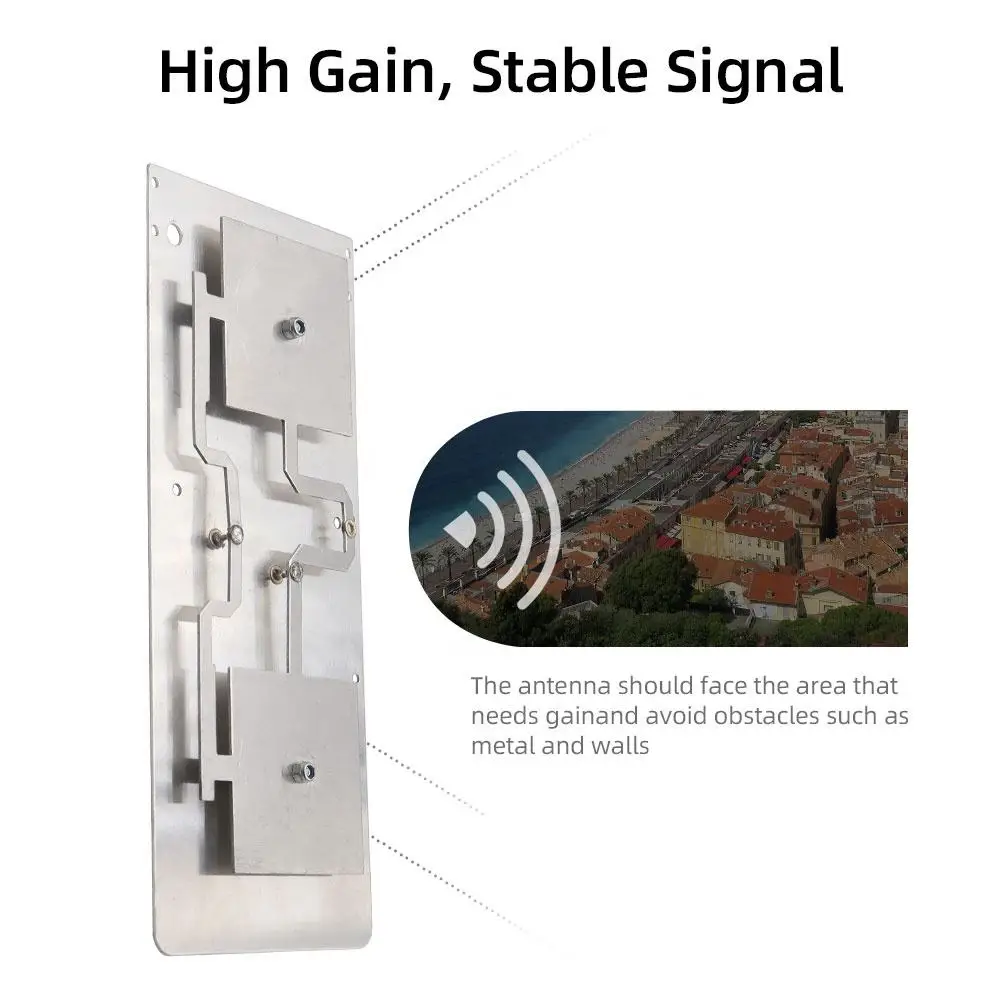 2.4G 5.8G WIFI dwuzakresowy moduł routera bezprzewodowego AP wzmacniacz mostkowy antena o wysokim wzmocnieniu 9-12dBi 2400-2500/5150-5850MHz