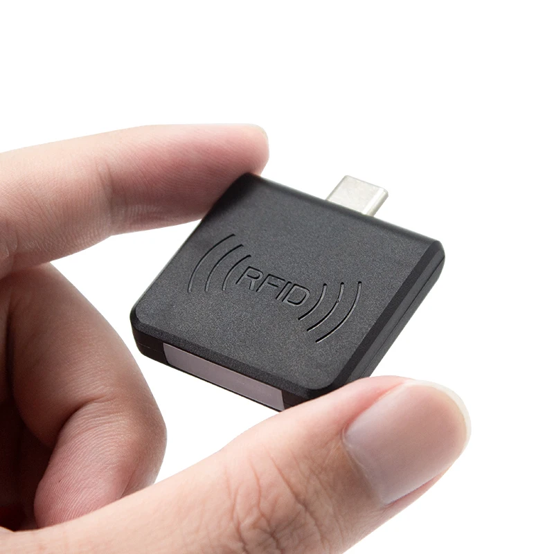 1pcs New ID 125Khz EM4100 TK400 Mini USB RFID Reader for For Android Mobile Phone OTG Mirco / typec smaller and faster