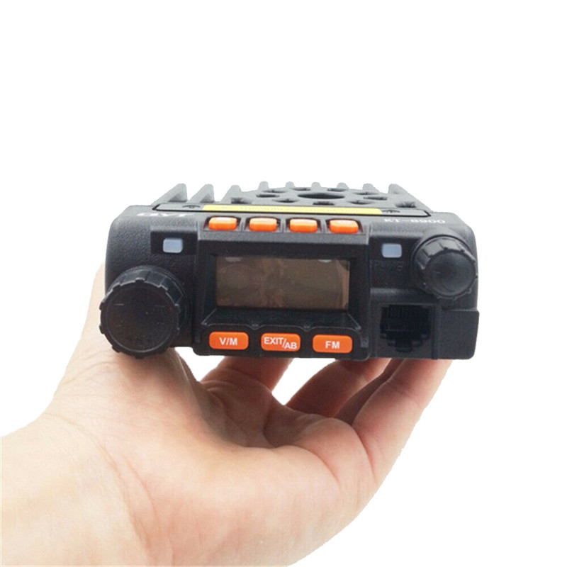Qyt KT-8900 dual band qual trans ceive 25w farbbild schirm mini mobilfunk vhf/uhf 136-174/400-480mhz autoradio