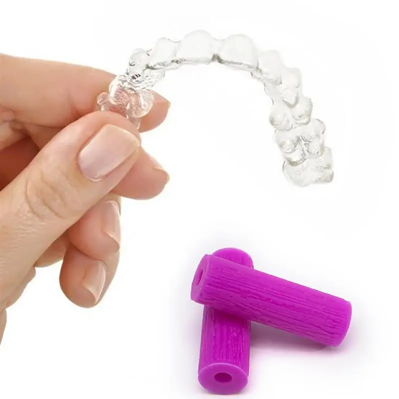 12/24/36 Chiếc Chewies Chỉnh Nha Aligner Điều Trị Khay Seaters Chỉnh Nha Aligner Chewies Răng Aligner (Màu Sắc Ngẫu Nhiên hương Vị)
