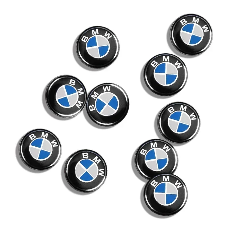 11mm/14mm Car Key Sticker Logo 3D Metal Car Key Sticker Emblem For BMW F34 F10 F20 F48 F39 F30 F25 F26 F15 F16 F22 F32 E90