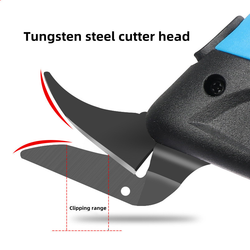 Handheld Electric Scissors Cloth Cutting Machine 3.6V Lithium Charging Leather Sewing Tailor Scissor Tungsten Steel type C