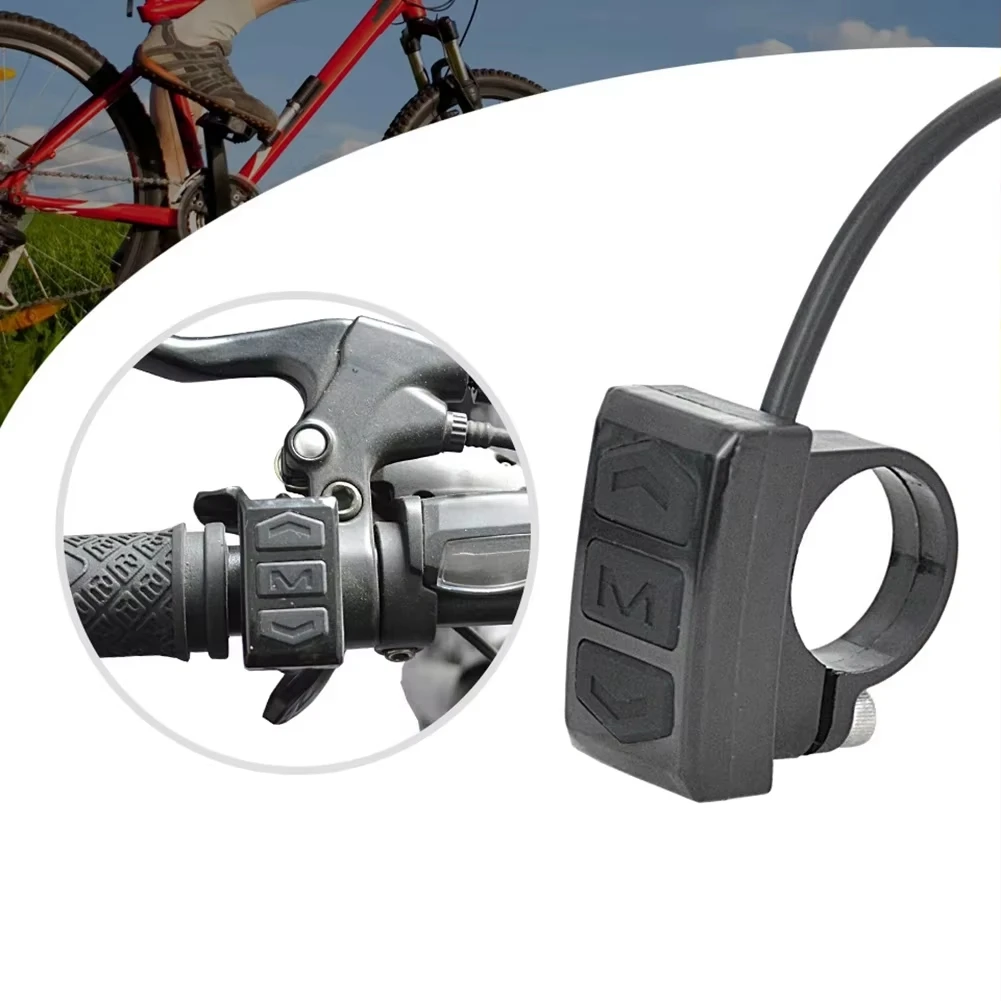 Botón de Control de interruptor de bicicleta eléctrica A71P, montaje en manillar, interruptores de medidor dividido, botón para medidor LCD, accesorios para bicicleta eléctrica