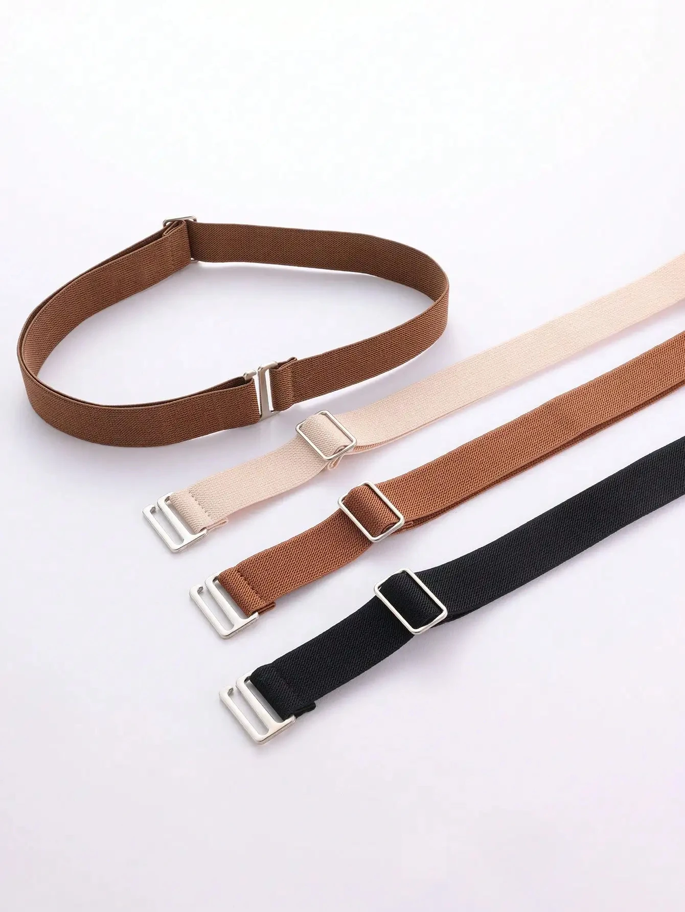 1pc elastische, comfortabele en verstelbare antislipbroekriem voor dames, past op de meeste maten