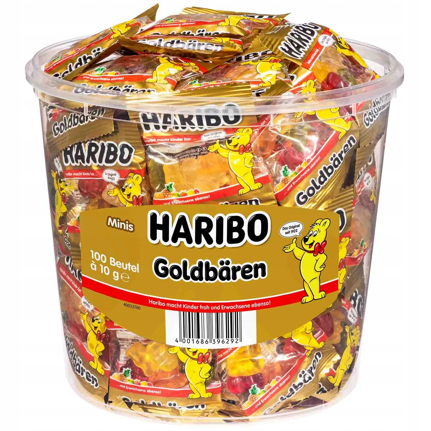 Żelki Goldbaren mini 100szt 1kg - Haribo