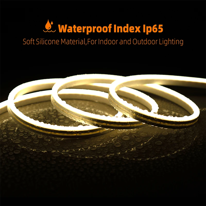 Wtyczka EU 12V/24V Neon Strip 1/2/3/5/10M Neonowa taśma LED z dotykowym i ręcznym ściemniaczem do domowego oświetlenia kuchennego