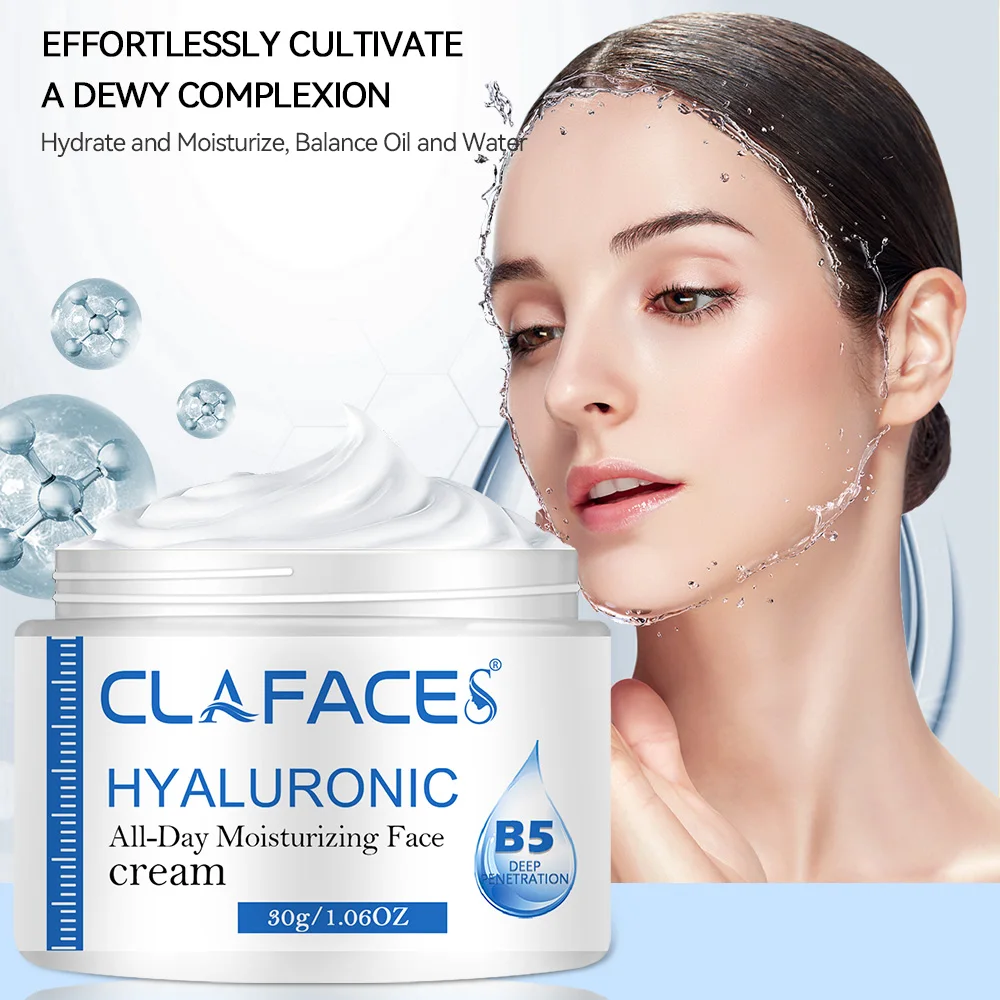 Ácido hialurônico colágeno creme facial rugas suaves cuidados faciais hidratante nutrir mais jovem iluminando o tom da pele cremes noturnos