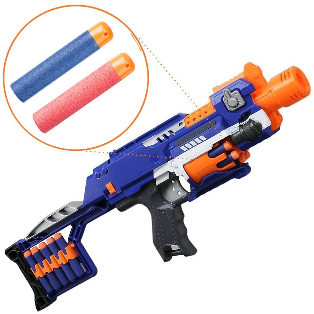 Bộ 6 Mega Cho Súng Đồ Chơi Nerf 9.5Cm Đỏ Súng Trường Bắn Tỉa Phi Tiêu Đạn Mega Xốp Lỗ Lớn Đầu Đạn Dành Cho N n-Strike Mega Series
