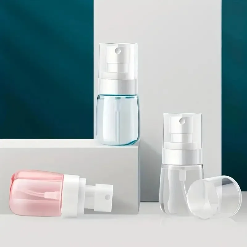 Portable Clear Spray Bottle Travel 30/60/100ml Perfume Atomizer Dispenser Bottle Mist Toner Lotion Empty Refillable Bottles