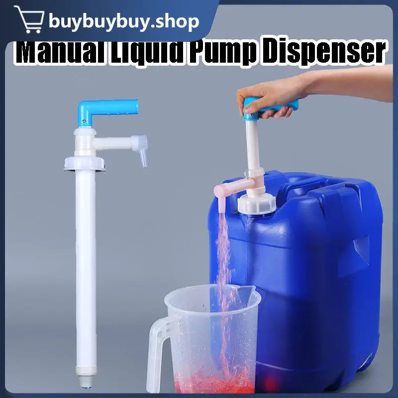 Bomba manual de transferência de líquidos, bomba de imprensa de poço de óleo, bomba de combustível manual para tambor de óleo, ferramentas de prevenção de refluxo, 1 peça