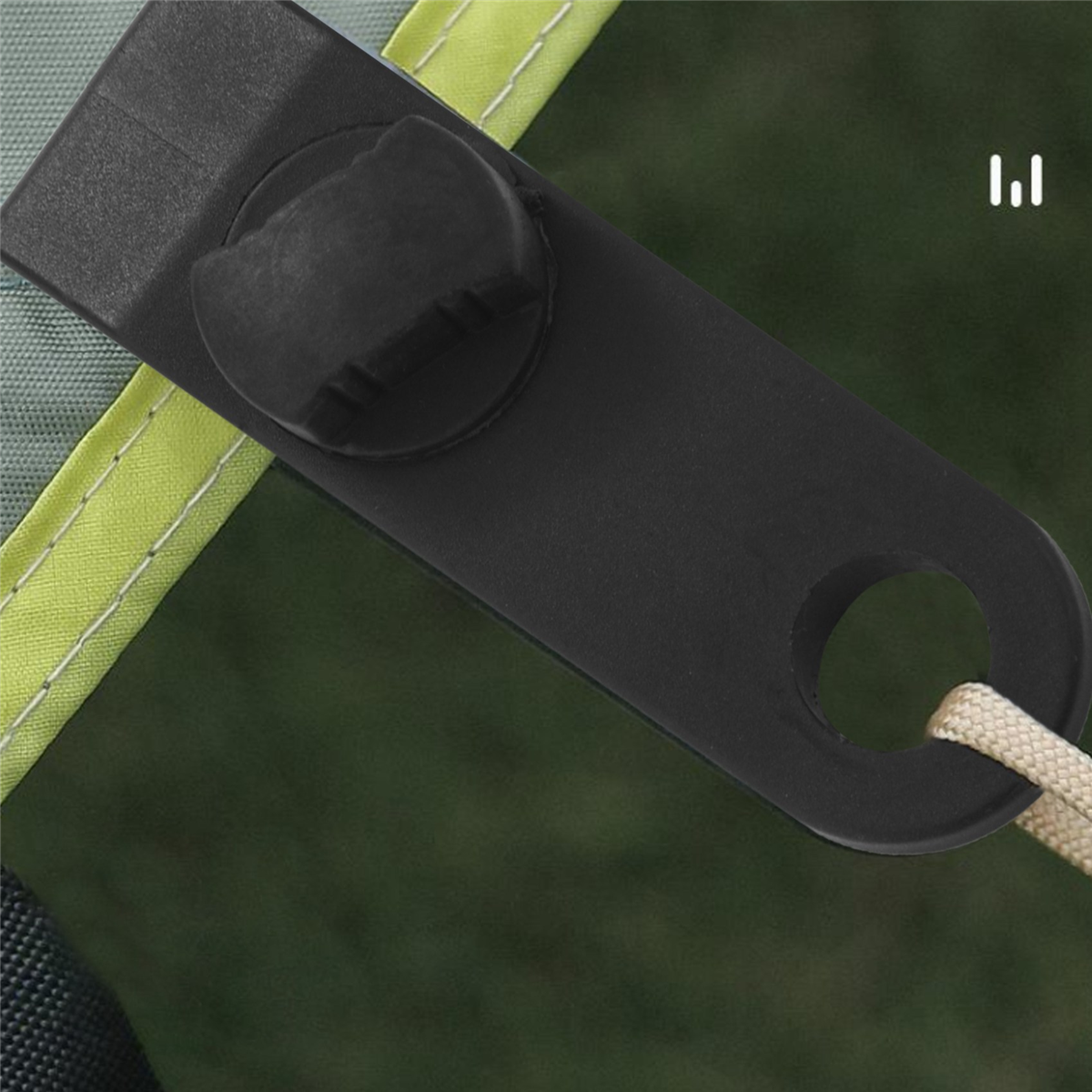 BAAU 24 ชิ้น Tarp คลิป - Heavy Duty กันสาดกันลม Clamp Grip - เต็นท์คลิปอุปกรณ์เสริมสําหรับ Camping, Garden Shade ผ้า, สีดํา
