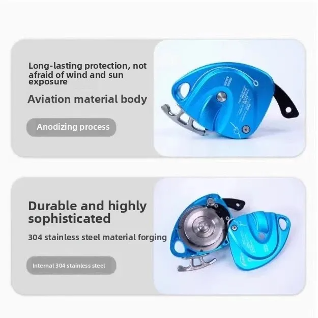 Lifter Electric Raising Aerial Climbing Rope Rock Climbing Wall Climbing Fall Protection Device Capacity of 200kg Elevator