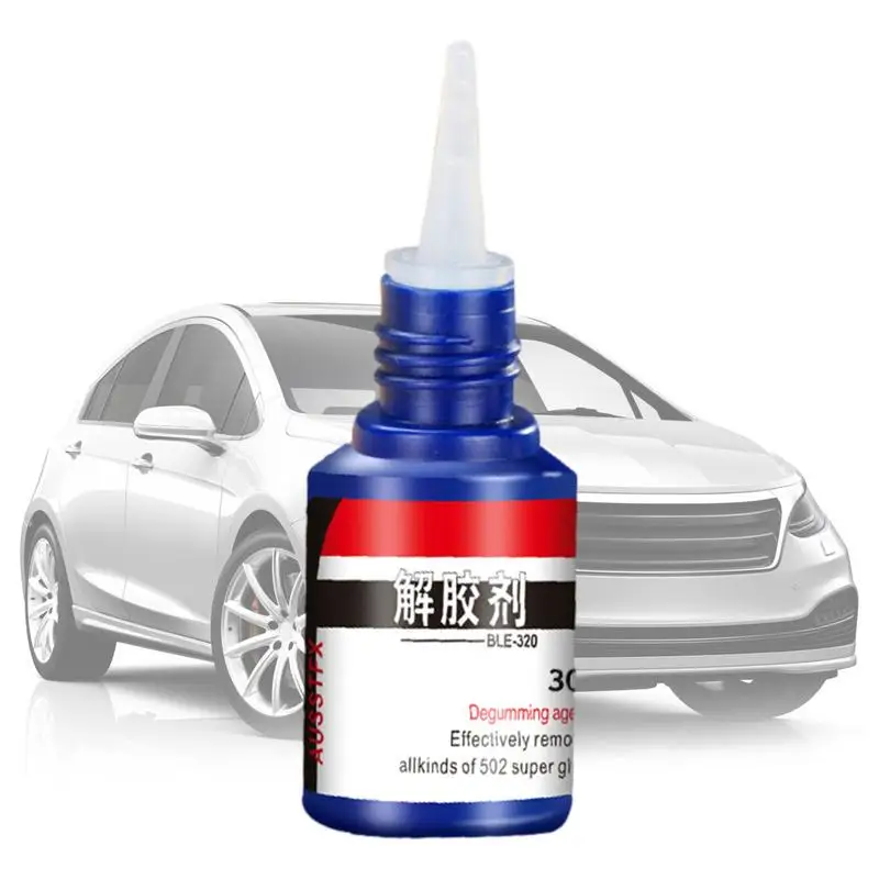Super Glue Remover Adhesive Superglue Cleaner Debonder Quick Drying Viscosity Aerosol Solvent Multipurpose Gel Glue Remover 30ml