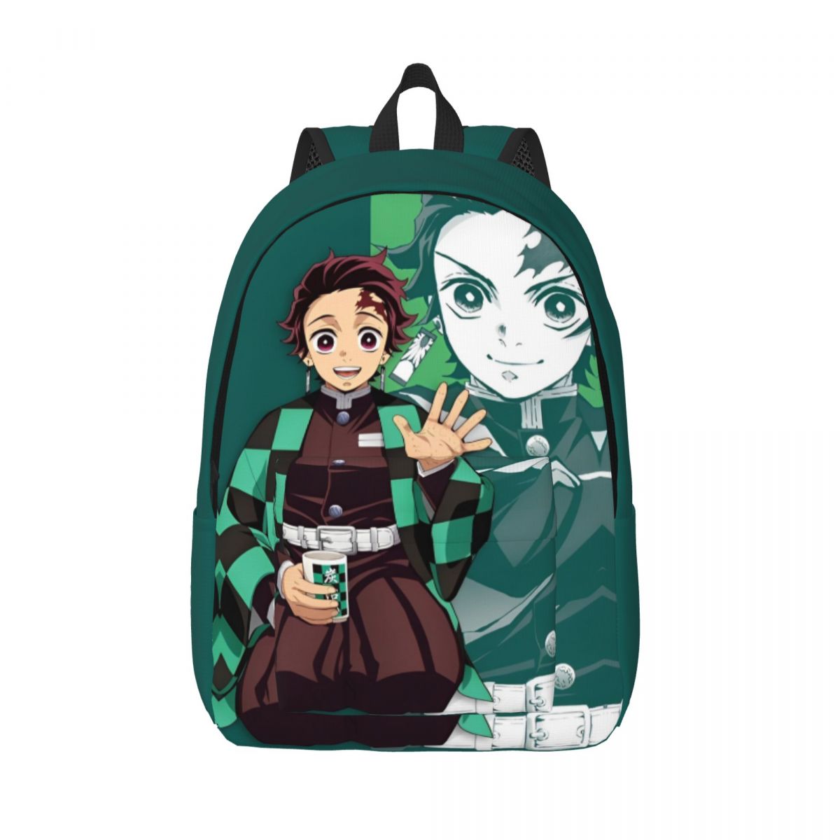 Tanjiro Kamado Dämonen töter Anime Rucksack für Jungen Mädchen Kinder Schüler Schule Bücher tasche Tages rucksack Vorschule Primär tasche Sport