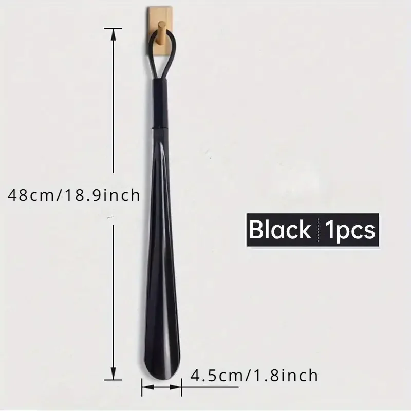 Cuernos de zapatos de plástico flexibles Extra largos, no requieren doblar, cucharas de zapatos duraderas para mujeres embarazadas que usan asistentes de zapatos, 1 ud.