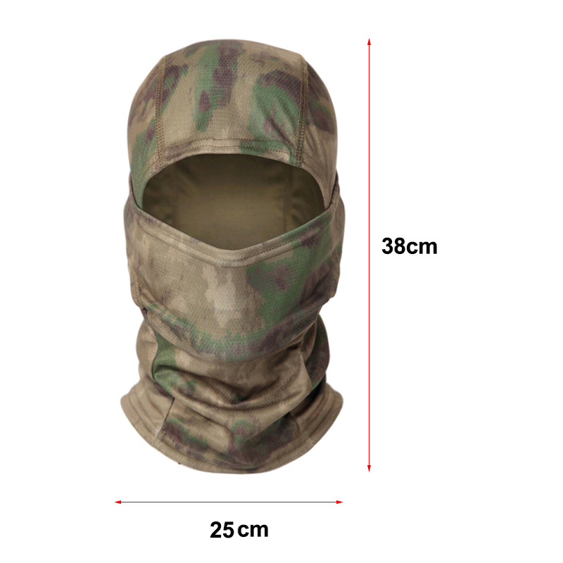 Baseball Caps for Summer Snapback Sun Hats Outdoor Camouflage Balaclava Half Ski Mask