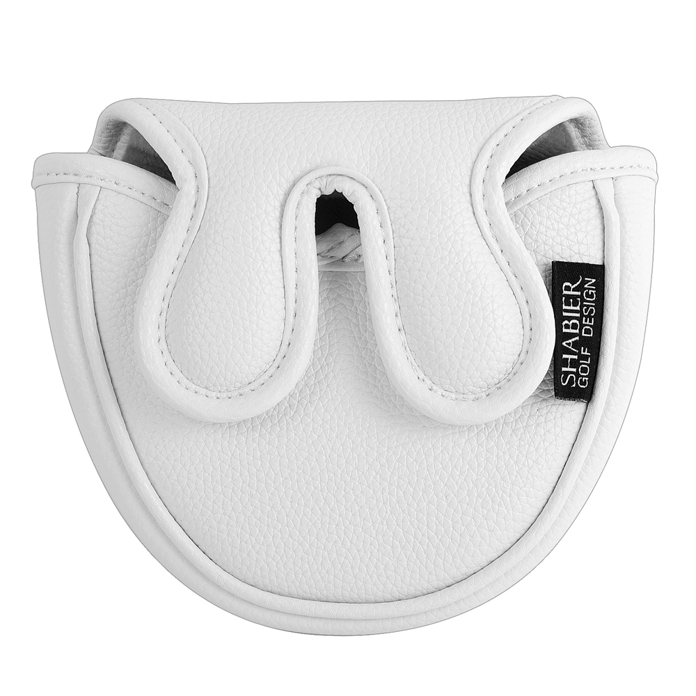 Japón Mount Cat bordado completo cierre magnético centro con eje mazo de Golf Putter Headcover Golf Blade Putter cubierta