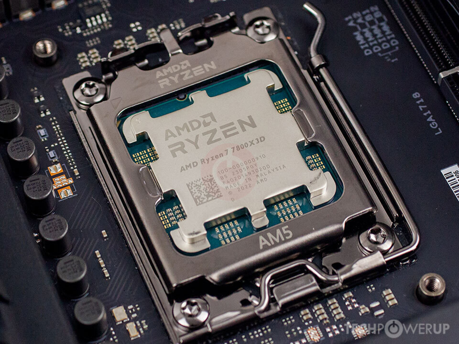 AMD Ryzen 7 7800X3D 4.2GHz L3=96M Processor 120W 8-Core 16-Thread R7 7800X3D Socket AM5 5NM DDR5 but No Fan