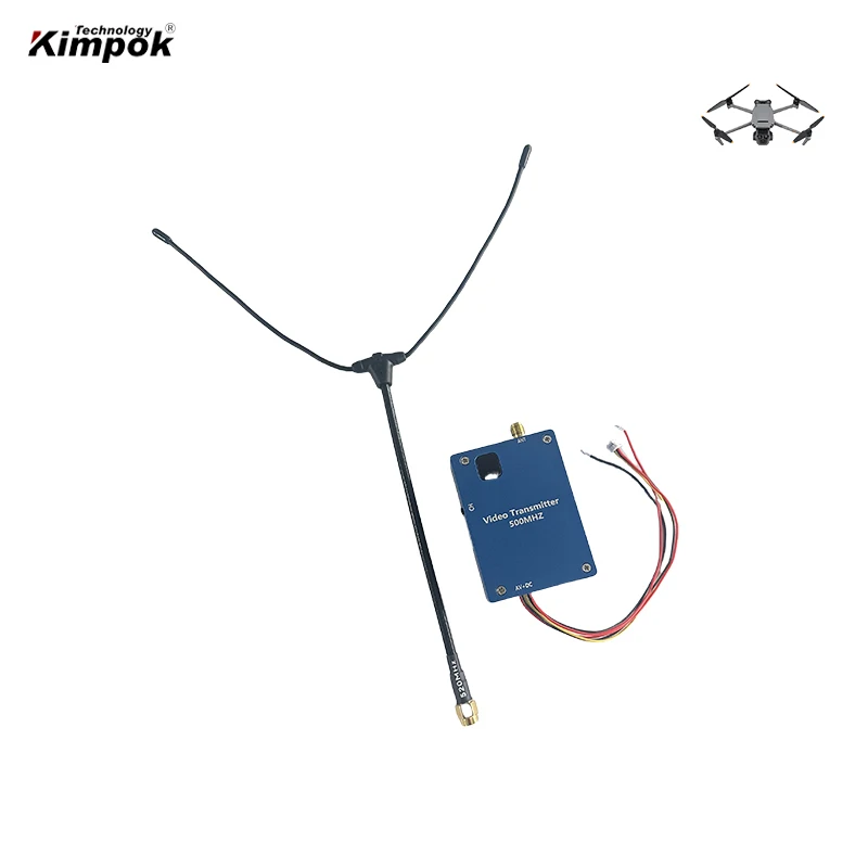 20Km Los Fpv Vtx 600Mhz 2W Video Transmitter and Receiver for Transmission