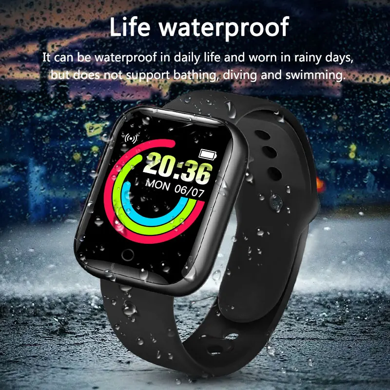 Reloj deportivo electrónico para niños y niñas, pulsera Digital de silicona, resistente al agua