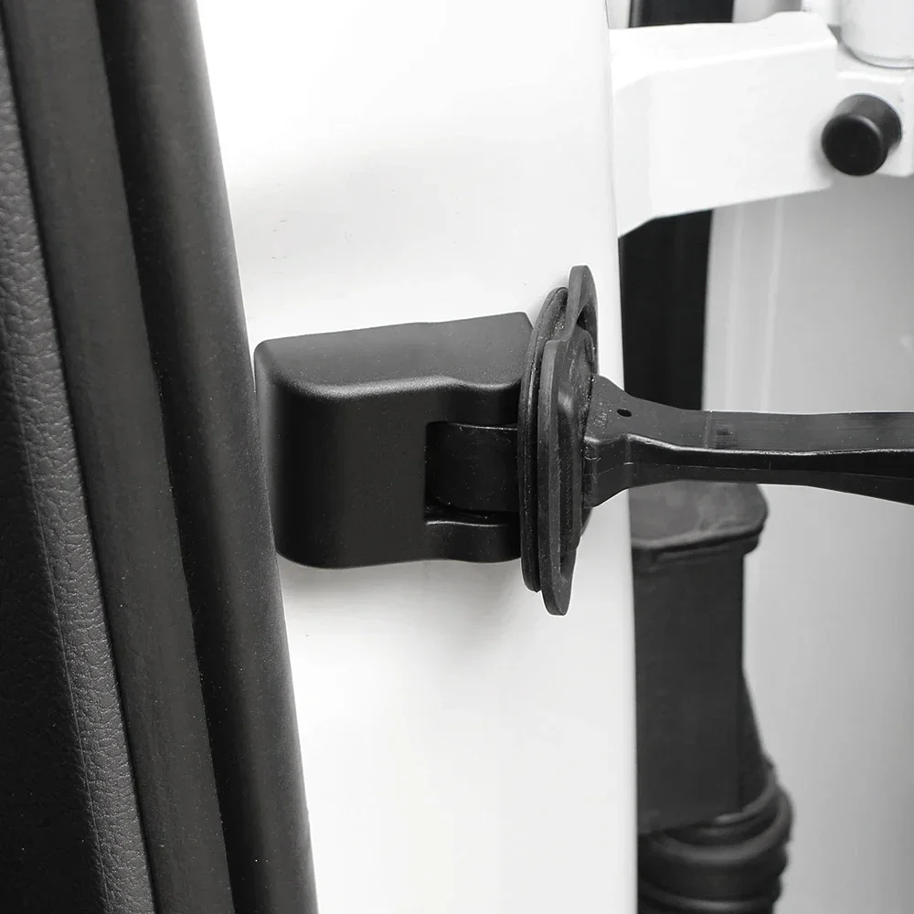 4 ピース/セット ABS 車のドアストッパーカバーフォルクスワーゲン VW ゴルフ 7 MK7 7.5 MK7.5 2013 - 2020 ドアロックカバーアクセサリー