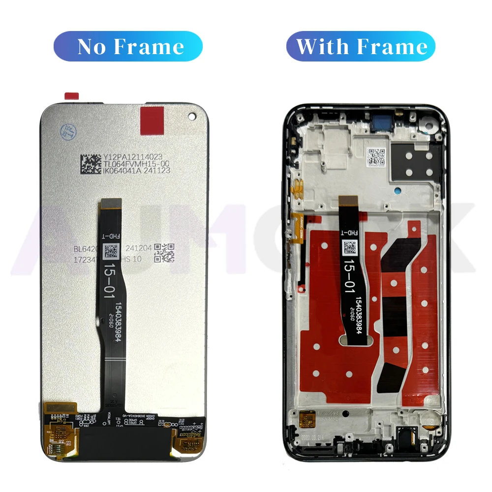 AAA+ IPS LCD For Huawei P40Lite LCD Display Touch Screen Digitizer pantalla For Huawei P40Lite Screen Replacement