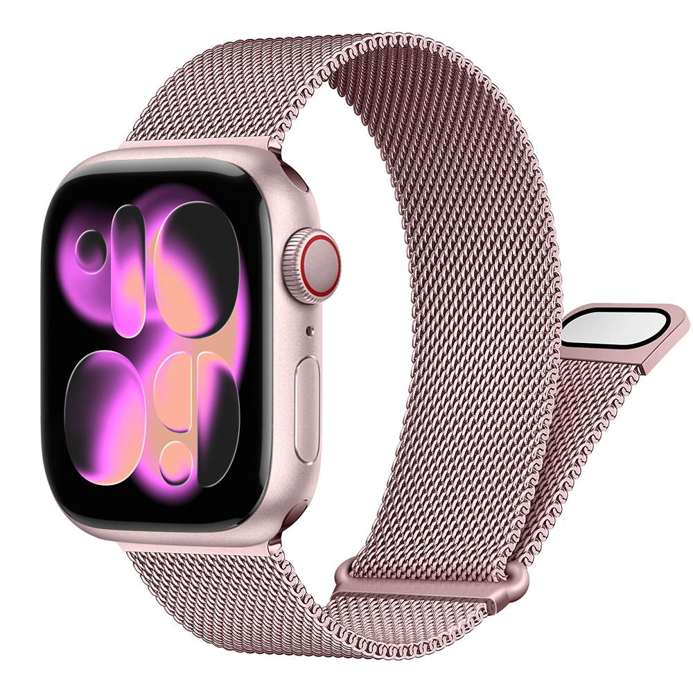 Ремешок магнитный для Apple Watch Band 40 мм 44 мм 45 мм 41 мм 42 мм 38 мм, браслет Correa для iWatch Series 3 4 5 6 SE 7 8 9 Ultra 49 мм