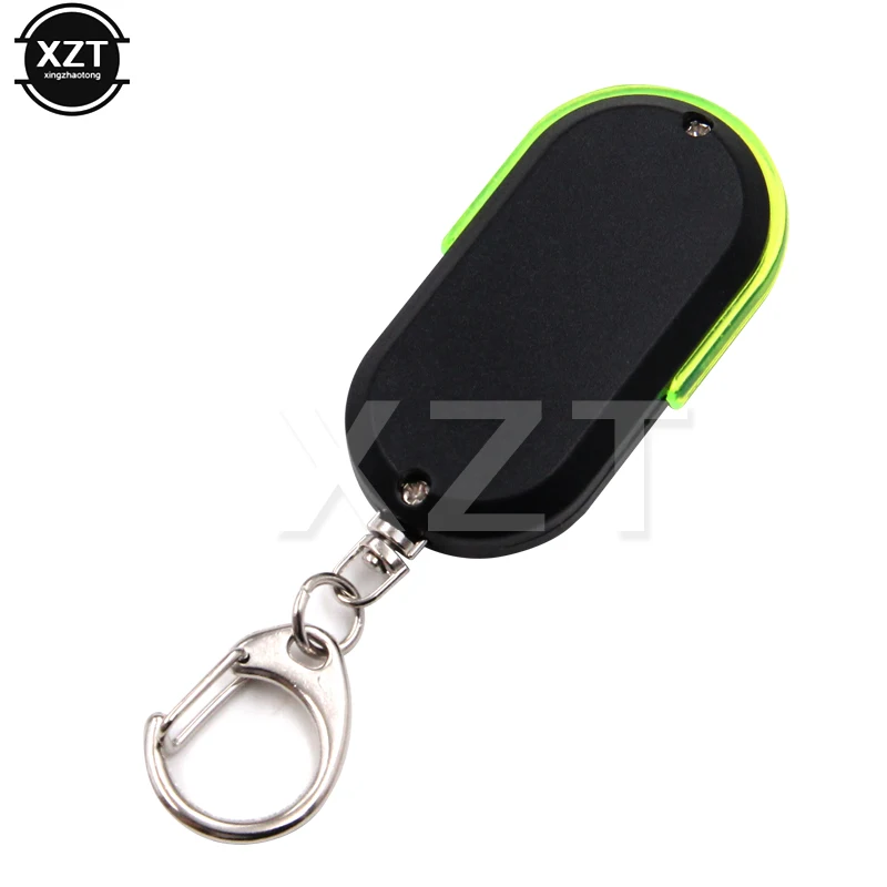 Car Smart Anti-Lost Alarm Wallet Phone Key Finder Locator Keychain Whistle Sound With LED Light Mini Anti Lost Key Finder Sensor