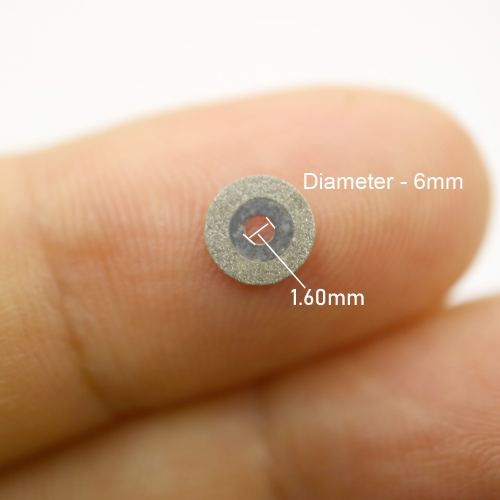 Nuevo Disco de corte de diamante Dental Ultramicro de doble cara para separar pulir yeso de corona de cerámica o jade
