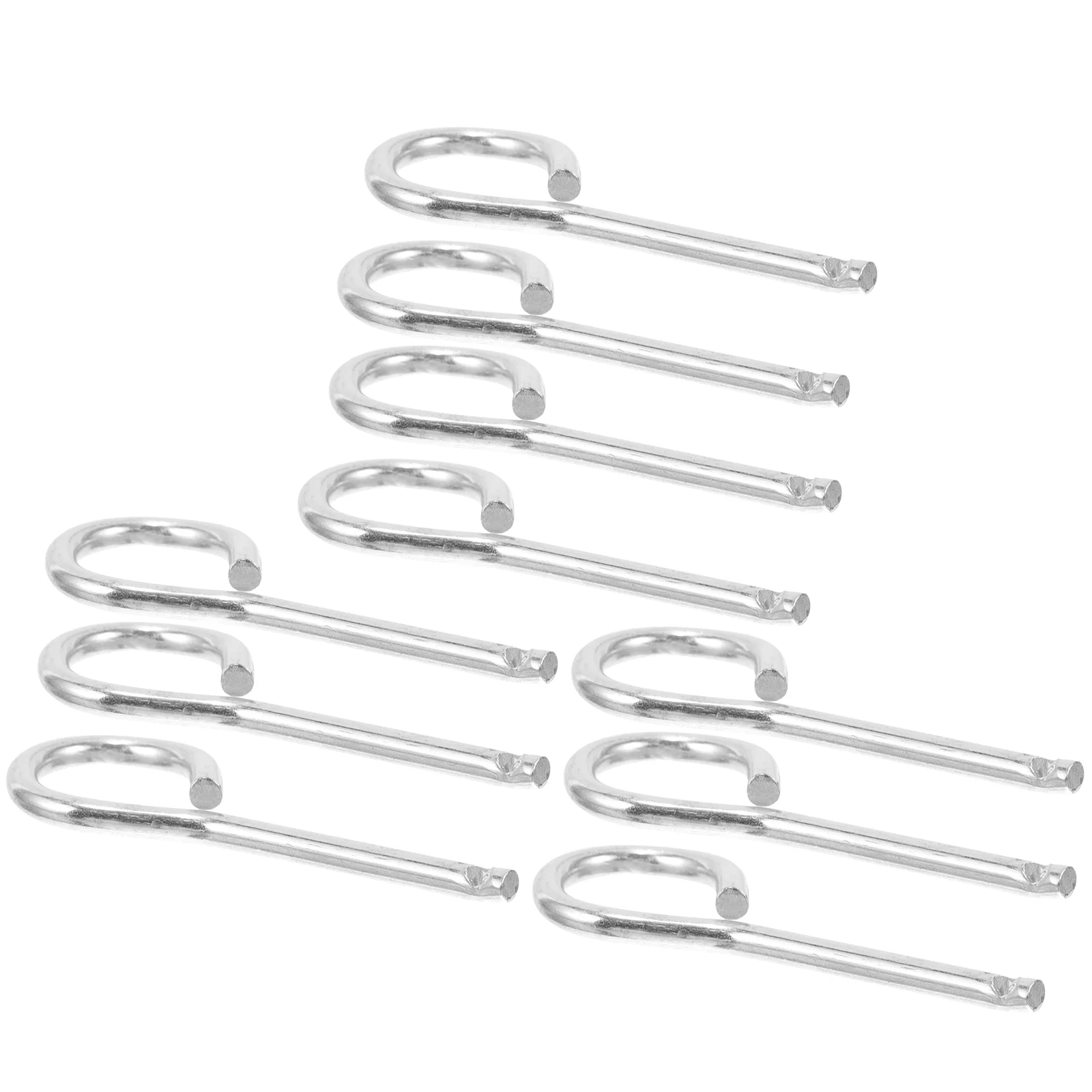 10 Pcs Fire Extinguisher Latch Accessory Car Outdoor Supply Iron Pull Pins for Extinguishers Safety Lock Plant Accessories