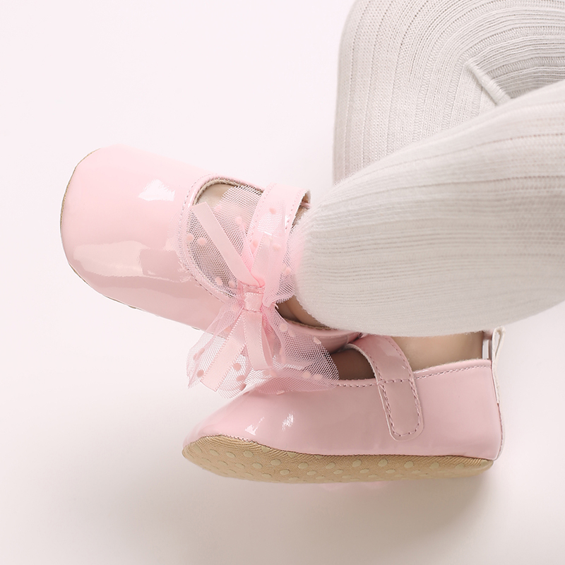 Классическая Модная Обувь Для Маленьких Девочек 0-18 Месяцев, Обувь Для Первых Ходунков На Мягкой Подошве