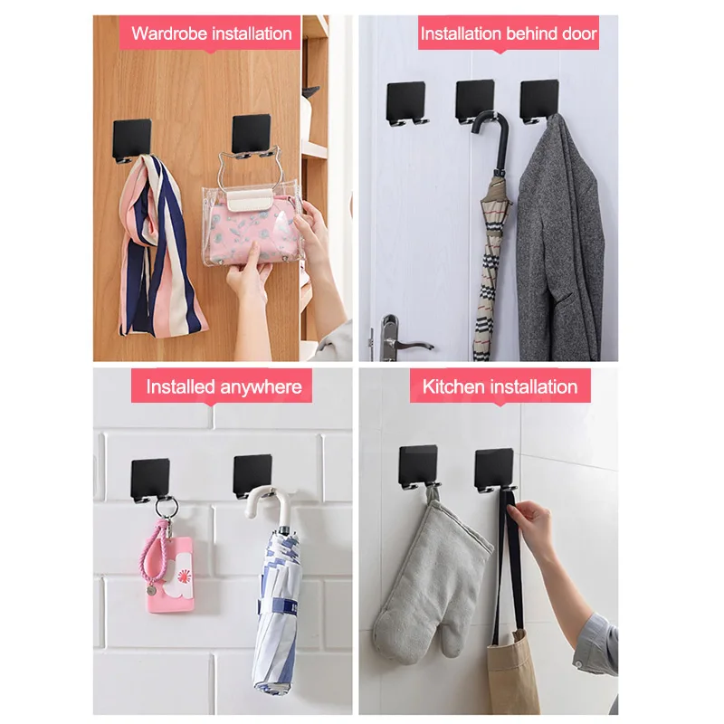 Shaving Razor Holder multi-function Men Shaving Shaver Storage Hook Wall Shelf Razor Rack Bathroom Kitchen Accessories Hooks