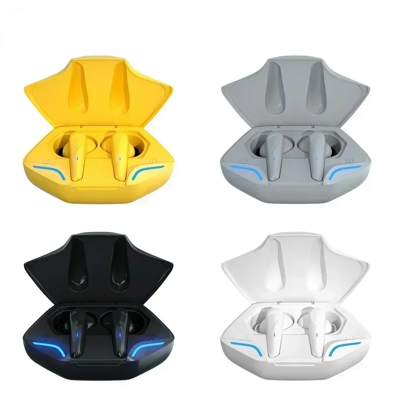 X15pro TWS Bluetooth 이어폰 스테레오 헤드셋 스포츠 이어 버드 마이크가있는 무선 헤드폰 스마트 폰용 충전 박스